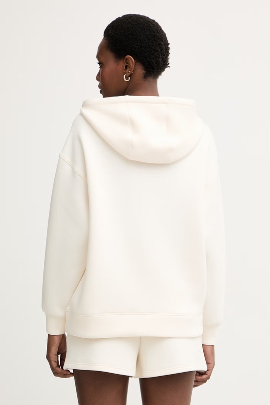 Дрехи Armani Exchange суичър с качулка дамски с вискоза XW002042.AF21290 бежов