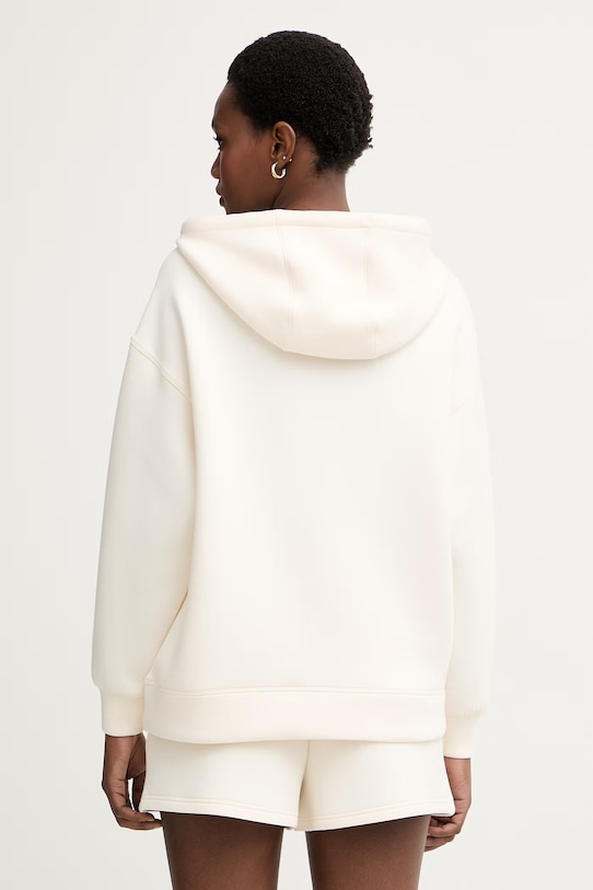 Дрехи Armani Exchange суичър с качулка дамски с вискоза XW002042.AF21290 бежов