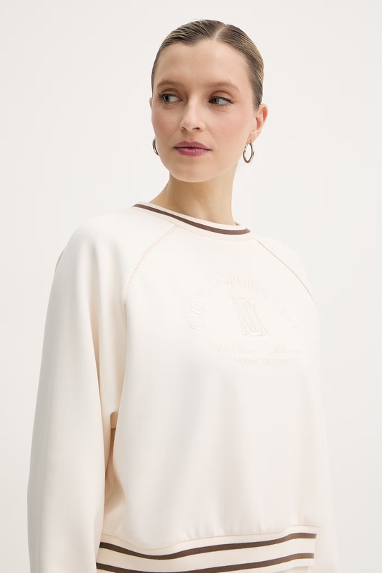 Armani Exchange bluza damska beżowy XW002072.AF10804