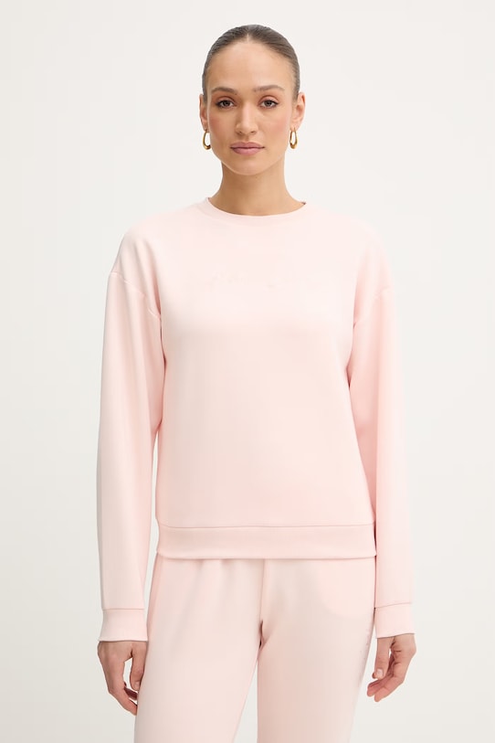 Armani Exchange bluza pozostałe różowy XW000835.AF13397.