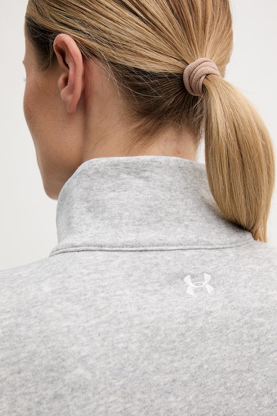 Under Armour bluza damska z bawełny Rival Fleece 6012292 szary