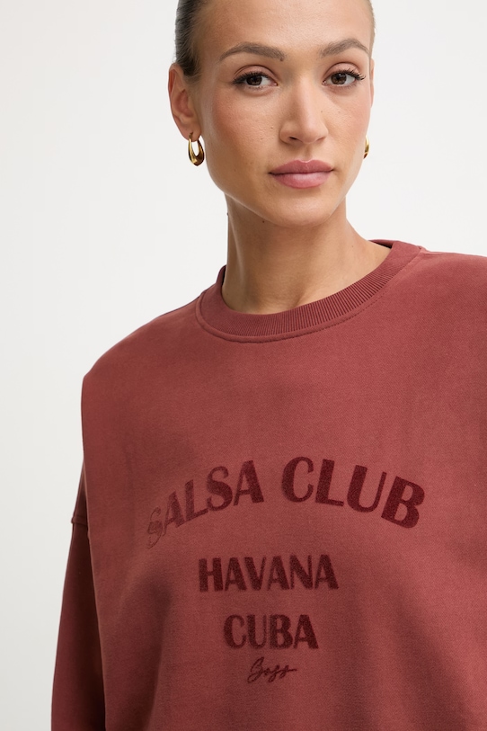 BOSS Orange dukserica za žene od pamuka C Ever 3 bordo 50559079