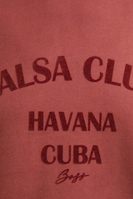 BOSS Orange dukserica za žene od pamuka C Ever 3 50559079 bordo