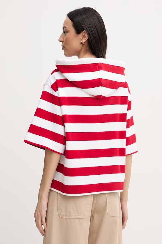 Odzież Joop! bluza z kapturem damska bawełniana 30101860 czerwony