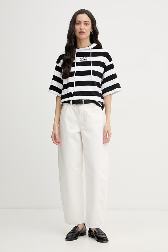 Joop! bluza z kapturem damska bawełniana 30101860 czarny SS26