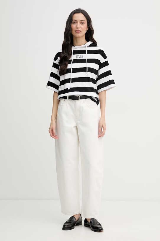 Joop! bluza z kapturem damska bawełniana 30101860 czarny SS26