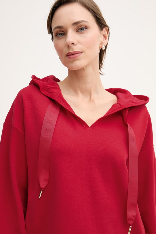 Joop! bluza damska z bawełną czerwony 30102182