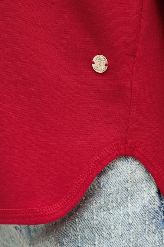 Joop! bluza damska z bawełną 30102182 czerwony