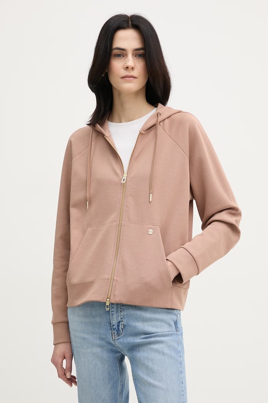 Joop! bluza z kapturem brązowy 30102431