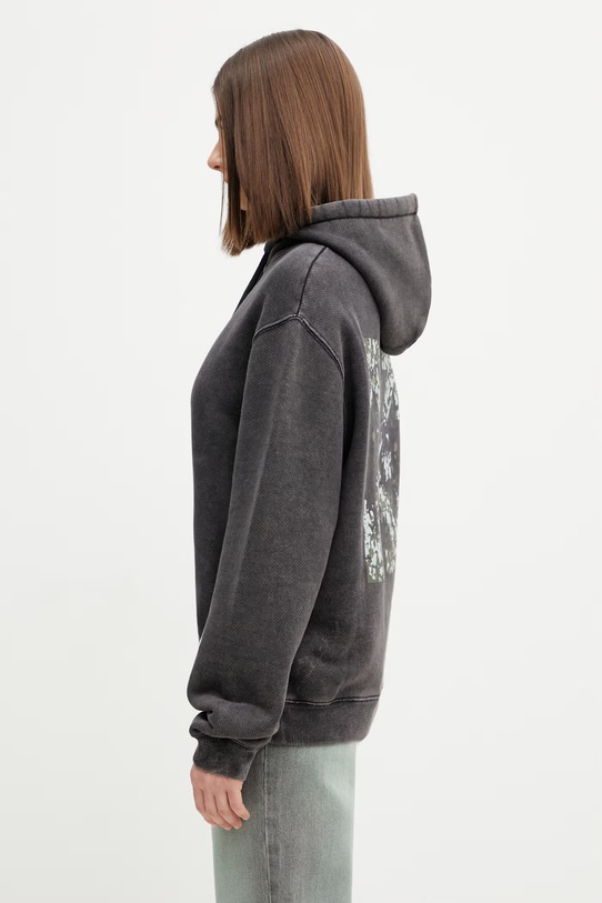 Off-White Arrow Confetti bluza bawełniana damska 2BB064S26FLE001 czarny SS26