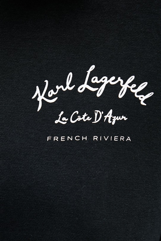 Karl Lagerfeld mikina dámská bavlněná B2W20048 černá