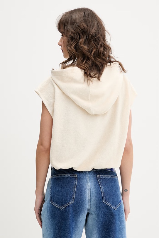 Odzież Karl Lagerfeld Jeans bluza oversize damska B2W20034 beżowy