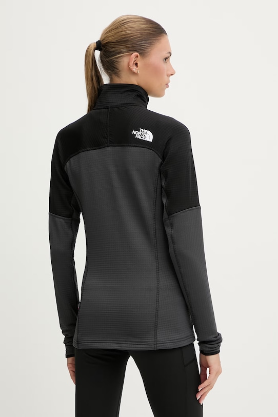Îmbrăcăminte The North Face hanorac cu fermoar pentru femei Powergrid stormgap NF0A8G32MN81 gri