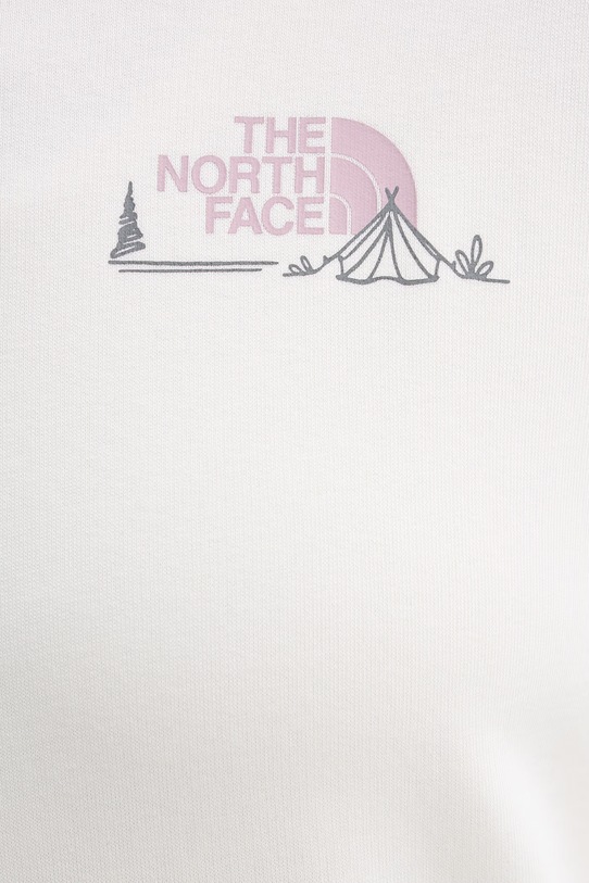 The North Face Bluza z kapturem damska bawełniana MONTE NF0A8GAAQLI1