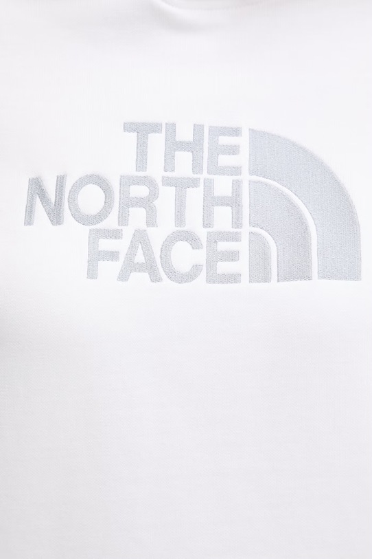 The North Face bluza z kapturem damska z bawełny DREW PEAK NF0A89EHMV51 biały