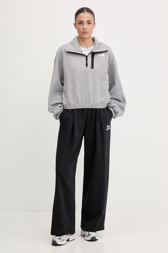 The North Face bluza damska Fleece Interest NF0A8BFPEB91 szary SS26