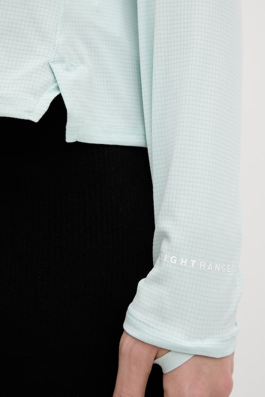 The North Face bluza treningowa damska SUNRISER NF0A8BN9G701 turkusowy