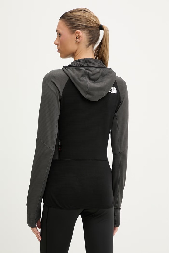 Odjeća The North Face Dukserica na zakopčavanje sa kapuljačom za žene NF0A8BSZMN81 siva