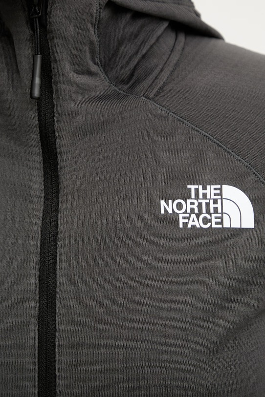 The North Face Dukserica na zakopčavanje sa kapuljačom za žene NF0A8BSZMN81 siva