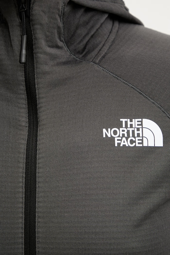 The North Face Dukserica na zakopčavanje sa kapuljačom za žene NF0A8BSZMN81 siva