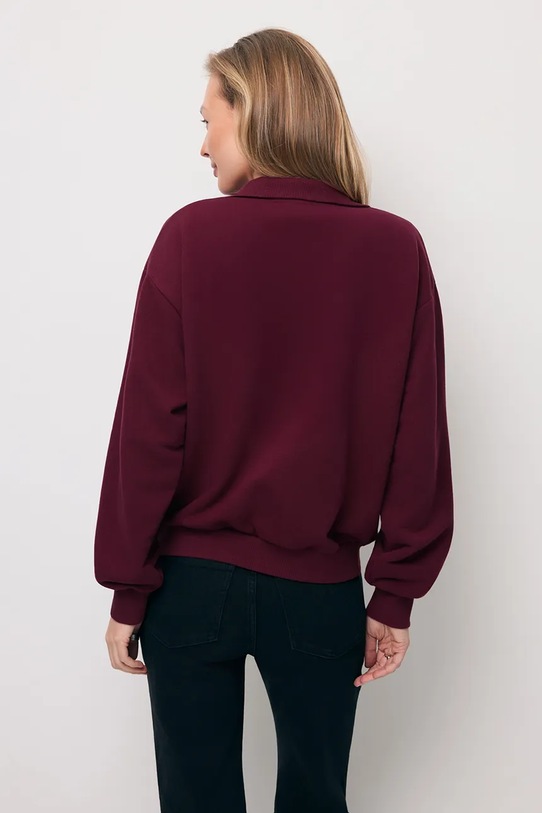 Bizuu bluza TANSY TANSY.BORDOWY bordowy SS26