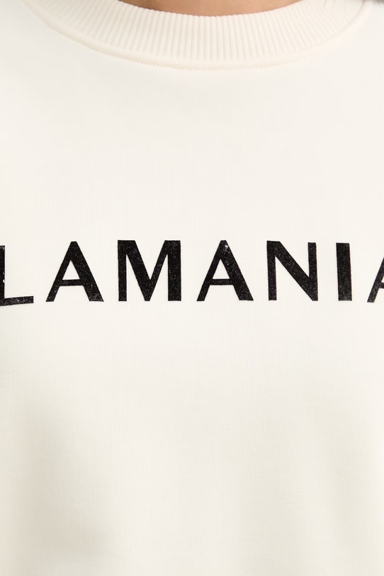 La Mania hanorac pentru femei, cu bumbac FLINT FLINT bej