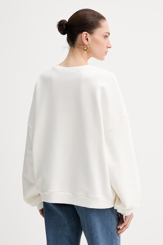 Odzież La Mania bluza oversize damska bawełniana BRUX 3 BRUX.3 beżowy