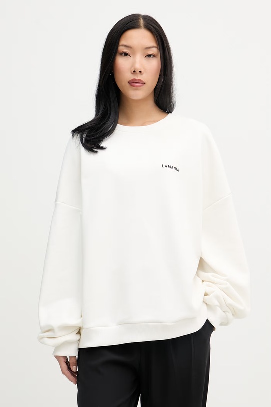 La Mania mikina dámská bavlněná BRUX 4 béžová BRUX.4