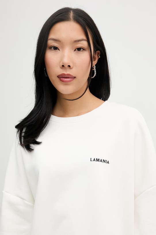 La Mania mikina dámská bavlněná BRUX 4 béžová BRUX.4