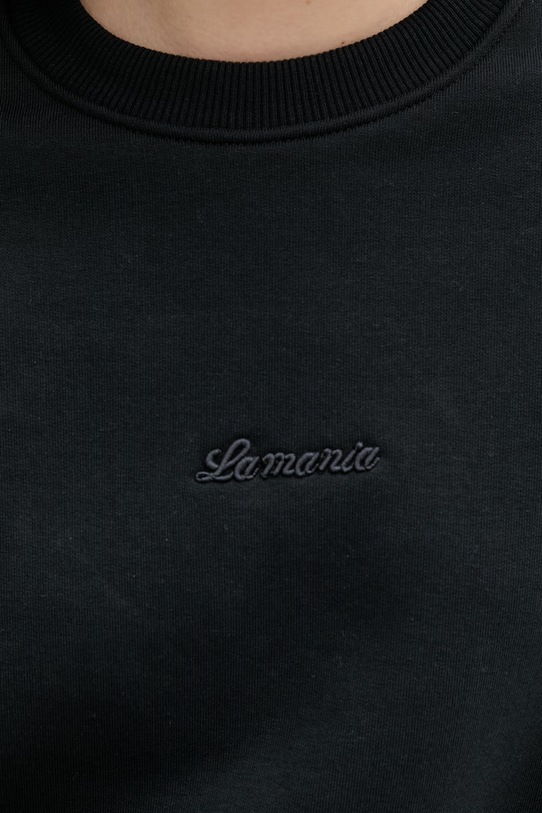 La Mania bluza damska z bawełną HARDY LM.HARDY czarny