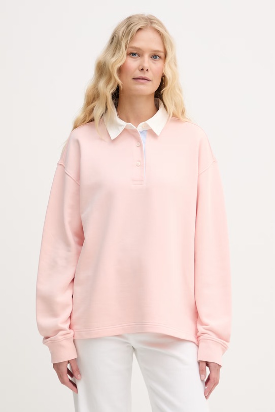 Gant bluza damska bawełniana różowy 4201436