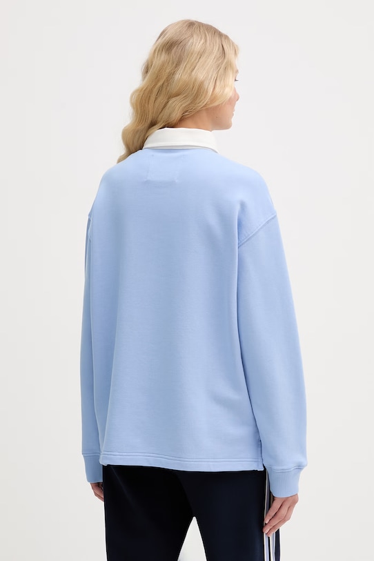 Odzież Gant bluza damska bawełniana 4201436 niebieski