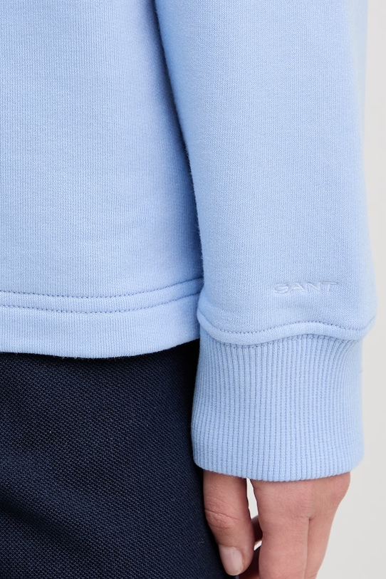 Gant bluza damska bawełniana 4201436 niebieski