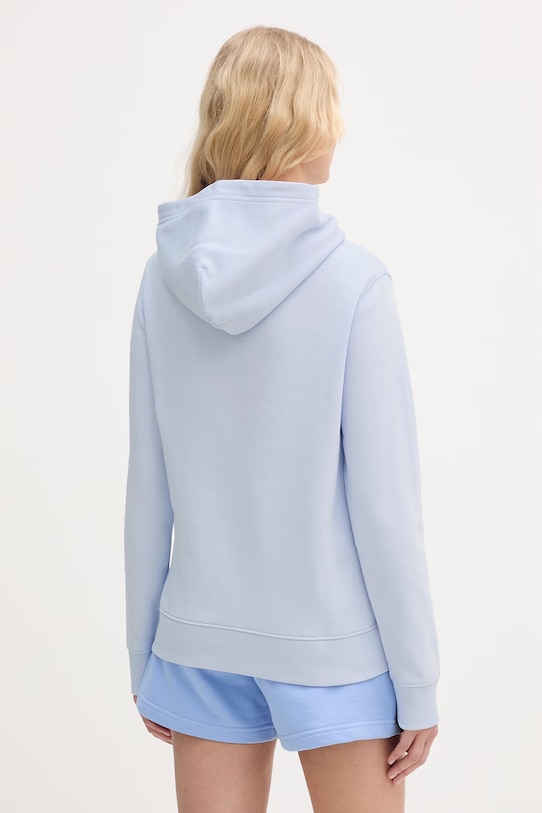 Îmbrăcăminte Gant hanorac cu glugă pentru femei, din bumbac 4201486 albastru