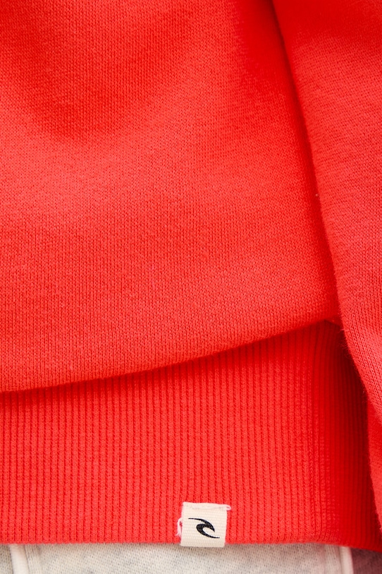 Rip Curl μπλούζα γυναικεία με βαμβάκι RC HEART 0BWWFL κόκκινο