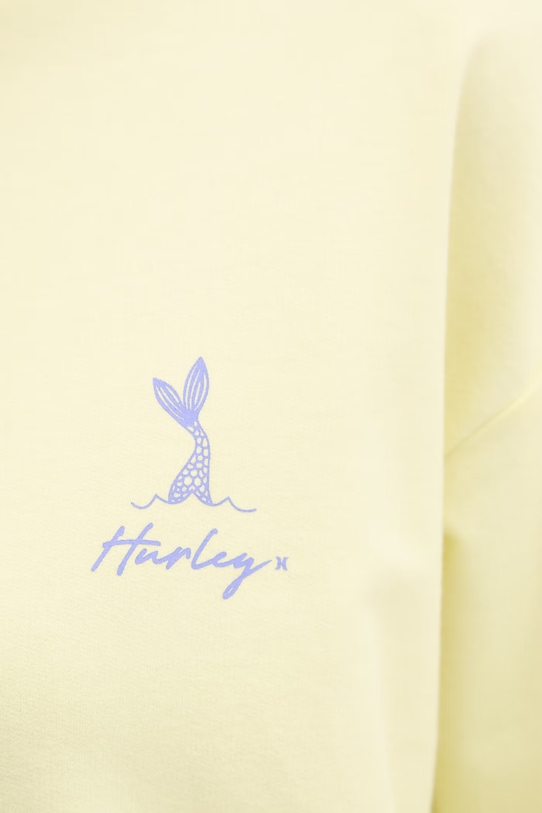 Hurley bluza damska bawełniana CREW NEREIDA ISLAND WFTEU00024