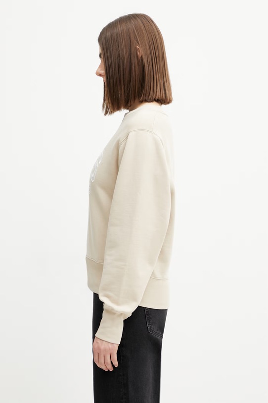 Anine Bing Harry bluza bawełniana damska A.08.11784 beżowy SS26