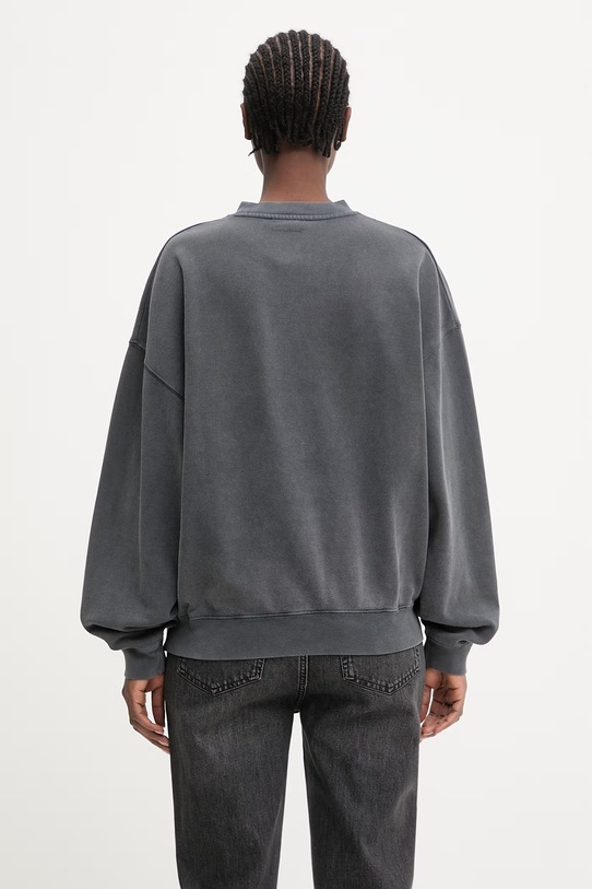 Odzież Anine Bing Harvey bluza oversize bawełniana damska A.08.12060 szary