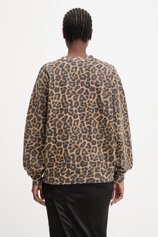 Odzież Anine Bing Miles bluza bawełniana damska A.08.11155 brązowy