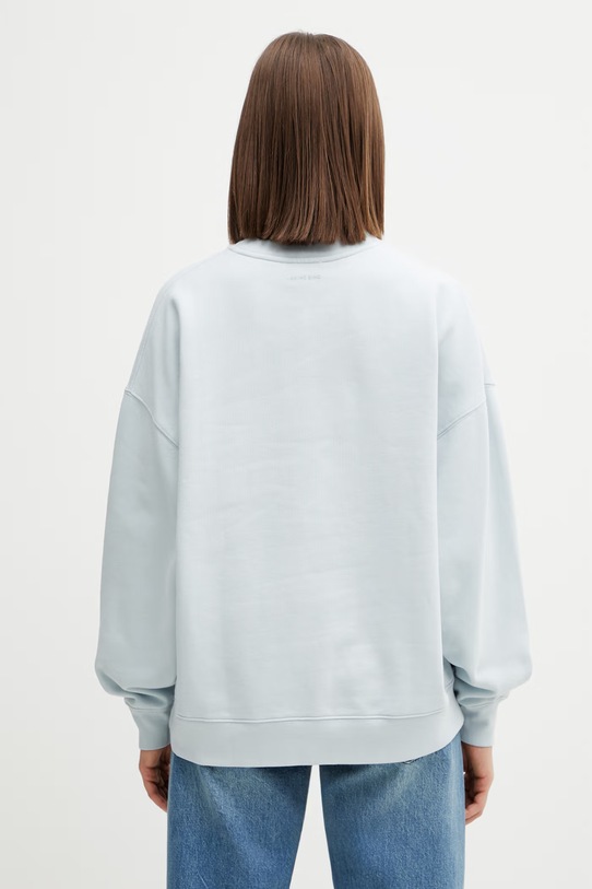 Odzież Anine Bing Miles bluza bawełniana damska A.08.12063 niebieski