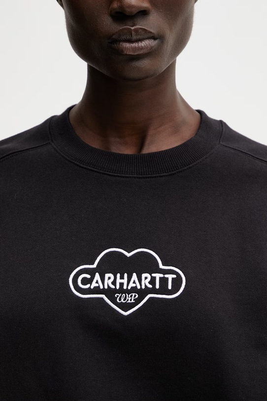 Carhartt WIP W' Cloud Heart Sweat bluza damska z bawełną czarny I036307.0D2XX