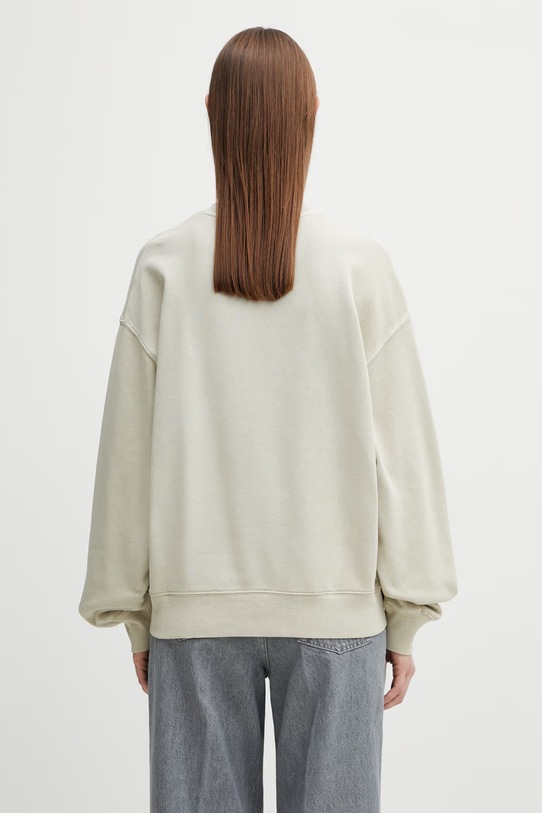 Odzież Carhartt WIP W' Nelson Sweatshirt bluza bawełniana damska I029537.3IOGD beżowy