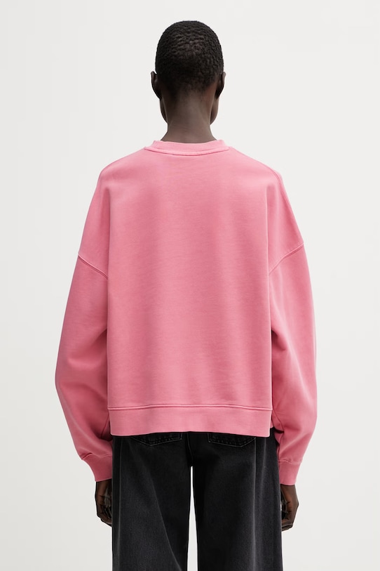 Odzież Carhartt WIP W' Benton Sweat bluza bawełniana damska I034511.3IJGD różowy