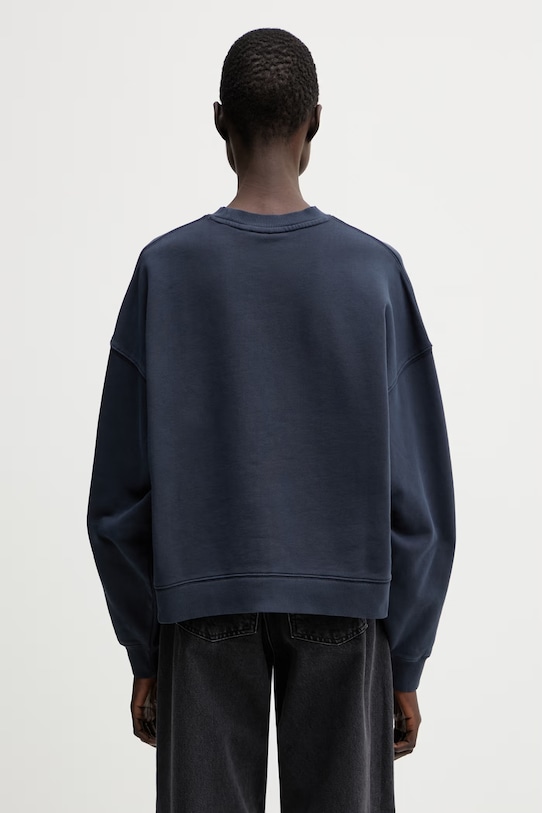 Oblečení Carhartt WIP W' Benton Sweat mikina bavlněná dámská I034511.3IWGD námořnická modř