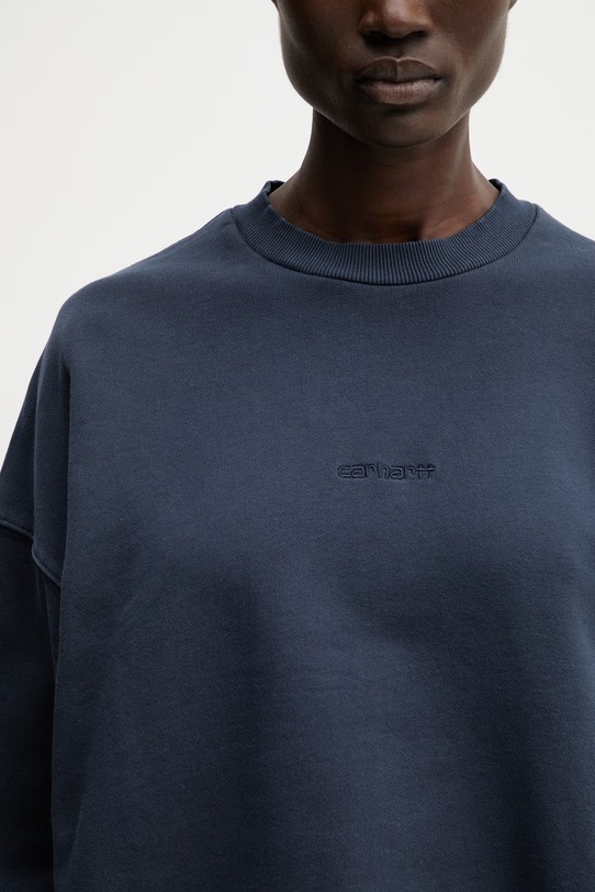 Carhartt WIP W' Benton Sweat bluza bawełniana damska granatowy I034511.3IWGD