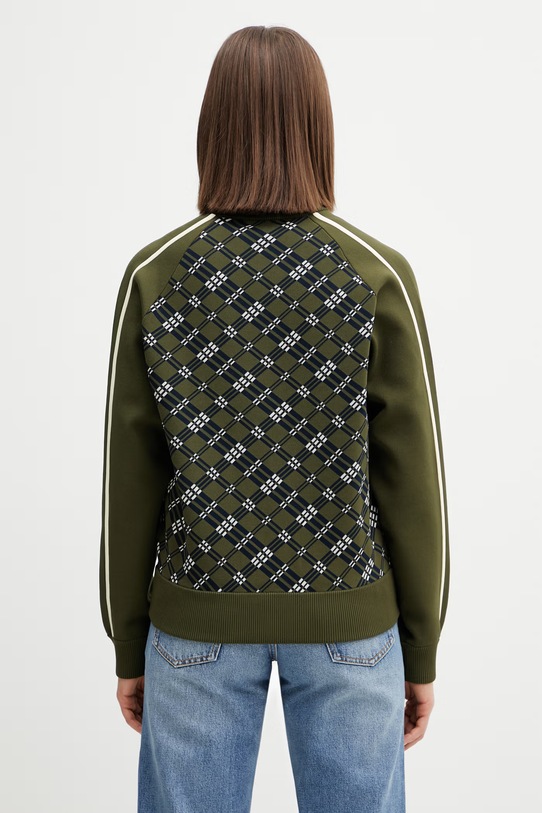 Odzież Wales Bonner Power bluza damska US26KN34.PL03.750 zielony