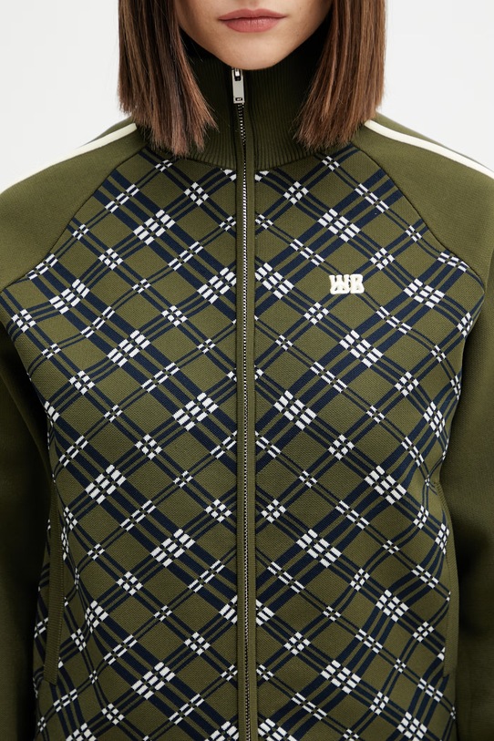 Wales Bonner Power bluza damska zielony US26KN34.PL03.750