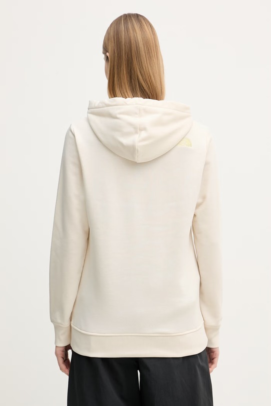 Ρούχα The North Face μπλούζα με κουκούλα Γυναικεία Drew Peak Light NF0A8C1DL7N1 μπεζ