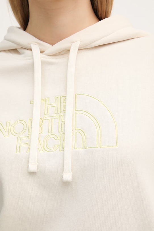 The North Face μπλούζα με κουκούλα Γυναικεία Drew Peak Light NF0A8C1DL7N1 μπεζ