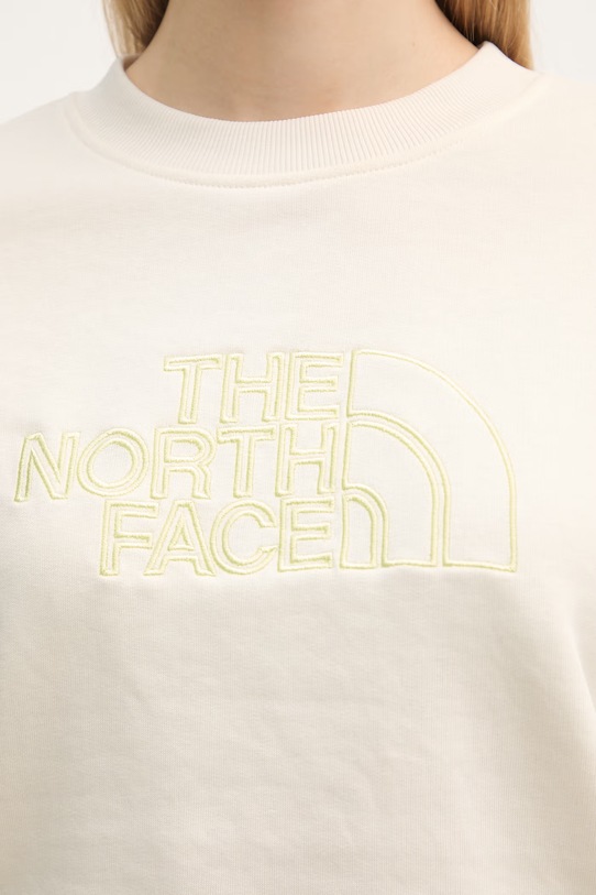 The North Face μπλούζα Γυναικεία με βαμβάκι Drew Peak Light NF0A8C1EL7N1 μπεζ